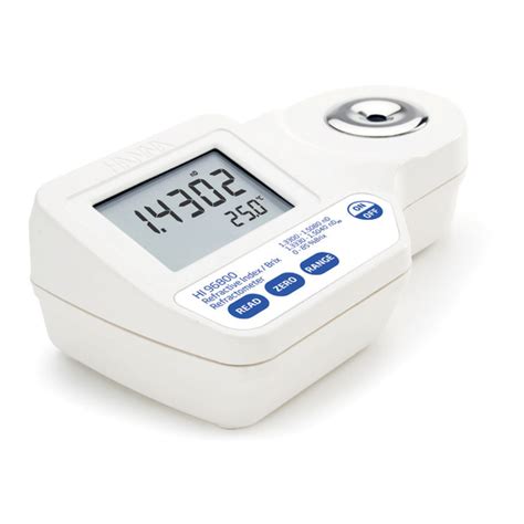 hi96800 digital refractometer|hanna hi96800 manual.